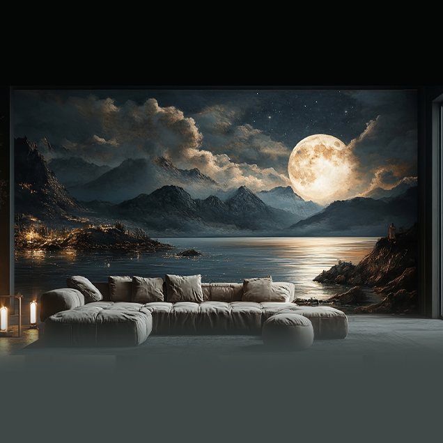 Lunar Horizon Mural image